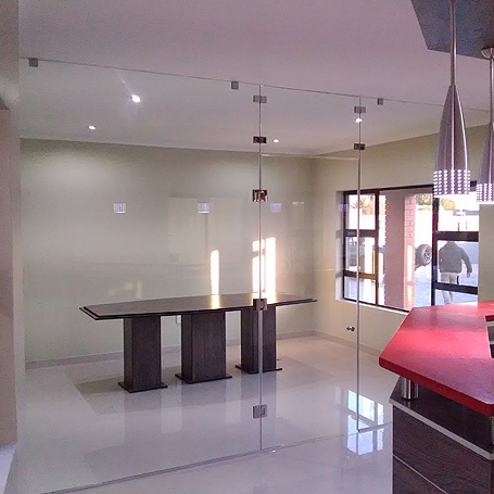 commercial glass wall