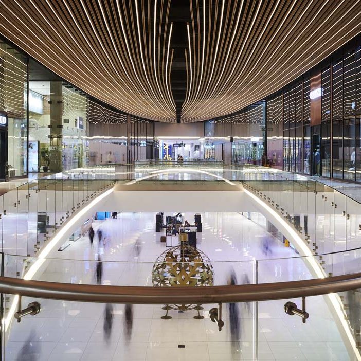 Fourwayss Mall Glass Balustrades